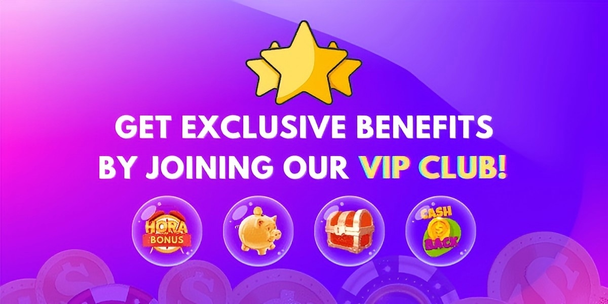 Promotional artwork showing a colourful casino display and reward lighting